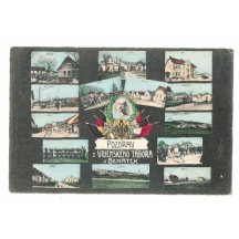 Pozdrav z vojenského tábora u Benátek