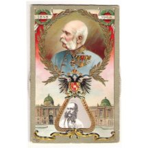 Memorial postcards for 60 years of reign 