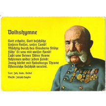 National anthem : Text - J.G.Seidel , Music - J. Haydn