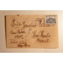 Dopis z Protektorátu do Brazílie