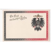 Propagační pohlednice - pozdrav z německých zemí