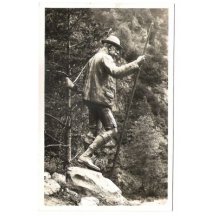 Bronzová socha Františka Josefa na lovu 