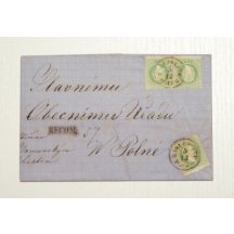 Rekomando dopis 5 krát 3 Kr., zelená