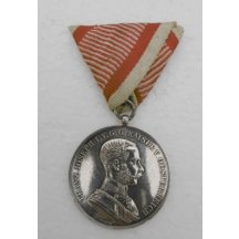 Stříbrná medaile za statečnost I.třída 