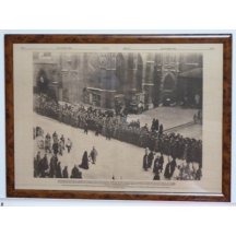 Smuteční průvod - pohřeb císaře Franz Josefa