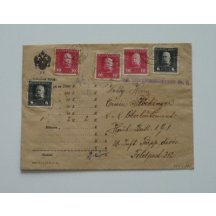 Peněžní dopis na polní poštu 312