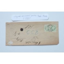 Zřejmě novinová páska , frankována 2 krát 3 Kr a jednou 5 Kr