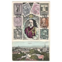 Teplice, císař a známky