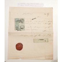 Extra ordinary railway letter with interesting valuation