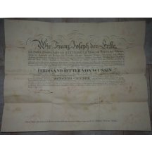 Dekret - GENERÁL MAJOR FERDINAND RITTER VON WUSSIN 