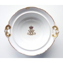  Talíř - erb R W II. -WILHELM II. 