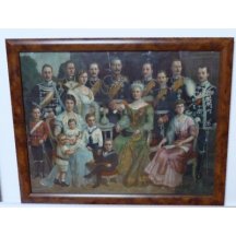 Celá císařská rodina s dětmi