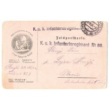 Franz Josef se modlí za úspěch rakouských vojsk- tisková varianta