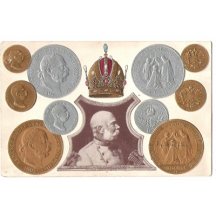 Pohlednice s císařskou hymnou