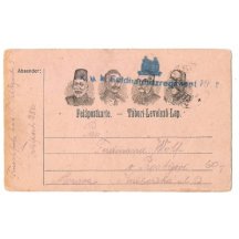 Další tisková varianta polního lístku