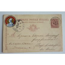 Itálie - celina s hotelovou nálepkou - skutečně prošlé ... vzácný výskyt