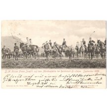 Císařské manévry Reichstadt u České Lípy, r.1899