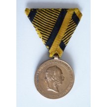 Medaile za statečnost , bronz 