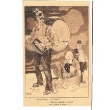 Císař Vilém za sebou táhne Franz Josefa