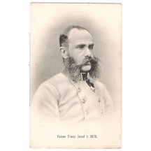 1878 - portrait of Franz Joseph