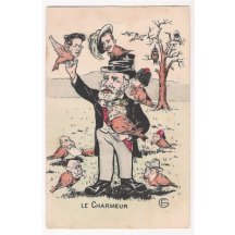 Evropští panovníci zobrazení v karikaturách jako ptáci