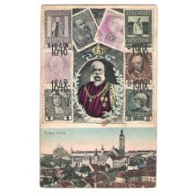 Kutná Hora - císař ve slavnostní uniformě, známky