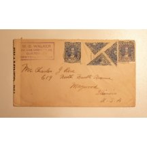 Poštovní obálka do USA 