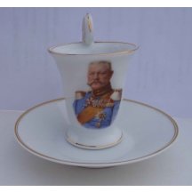 Hindenburg - hrníček s podšálkem 