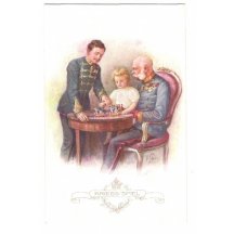 Franz Josef , Carl Franz Josef a Otta hrající si s koníky