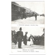 Císař František Josef - nadráží v Táboře