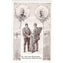 Franz Josef a Wilhelm jako kamarádi