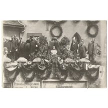 Návštěva císaře Františka Josefa u Červeného státního lékařského kříže