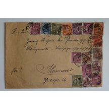 Dopis z inflačního období Německa, 70