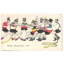 Sportovní klání Evropy proti císaři Franz Josefovi a Wilhelmovi