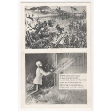 Další opisová varianta, Franz Josef se modlí za úspěch v boji