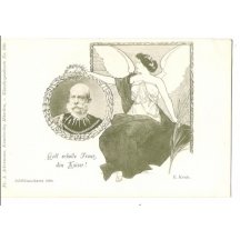 Jubilee card of Franz Joseph , year 1898
