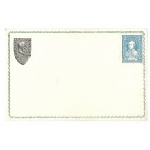 Pohlednice s miniportrétem Franz Josefa a s poštovní známkou