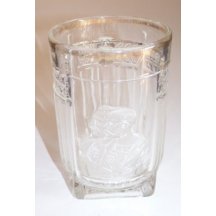 Patriotický půllitr s císaři - Franz Josef a Wilhelm , rok 1914 