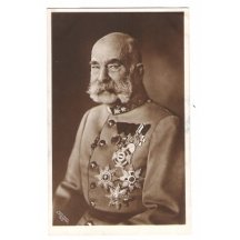 Franz Joseph with medals
