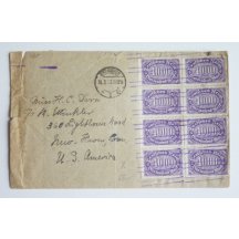 Dopis z inflačního období Německa, 9