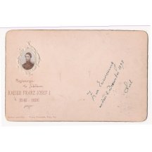 Portrét mladého císaře Franz Josefa I. 