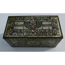 Plechová krabička - orli