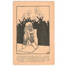 Císař František Josef se vzkazem po válce