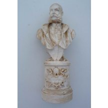 František Josef - busta / starý odlitek 