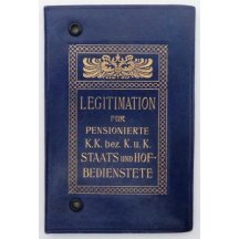 Legitimace důstojníka K.u.K. 
