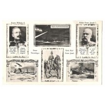 Franz Josef, Wilhelm a Carl s válečnými loděmi