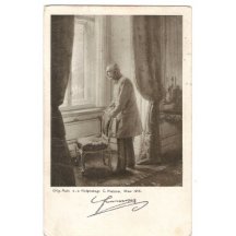 Franz Joseph next to the chair