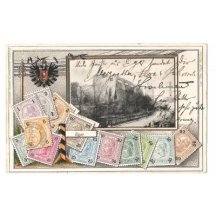 Cheb - známky a orlice