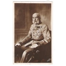 Franz Joseph on chair