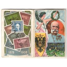Seewing tools - post stamps with Franz Joseph I.